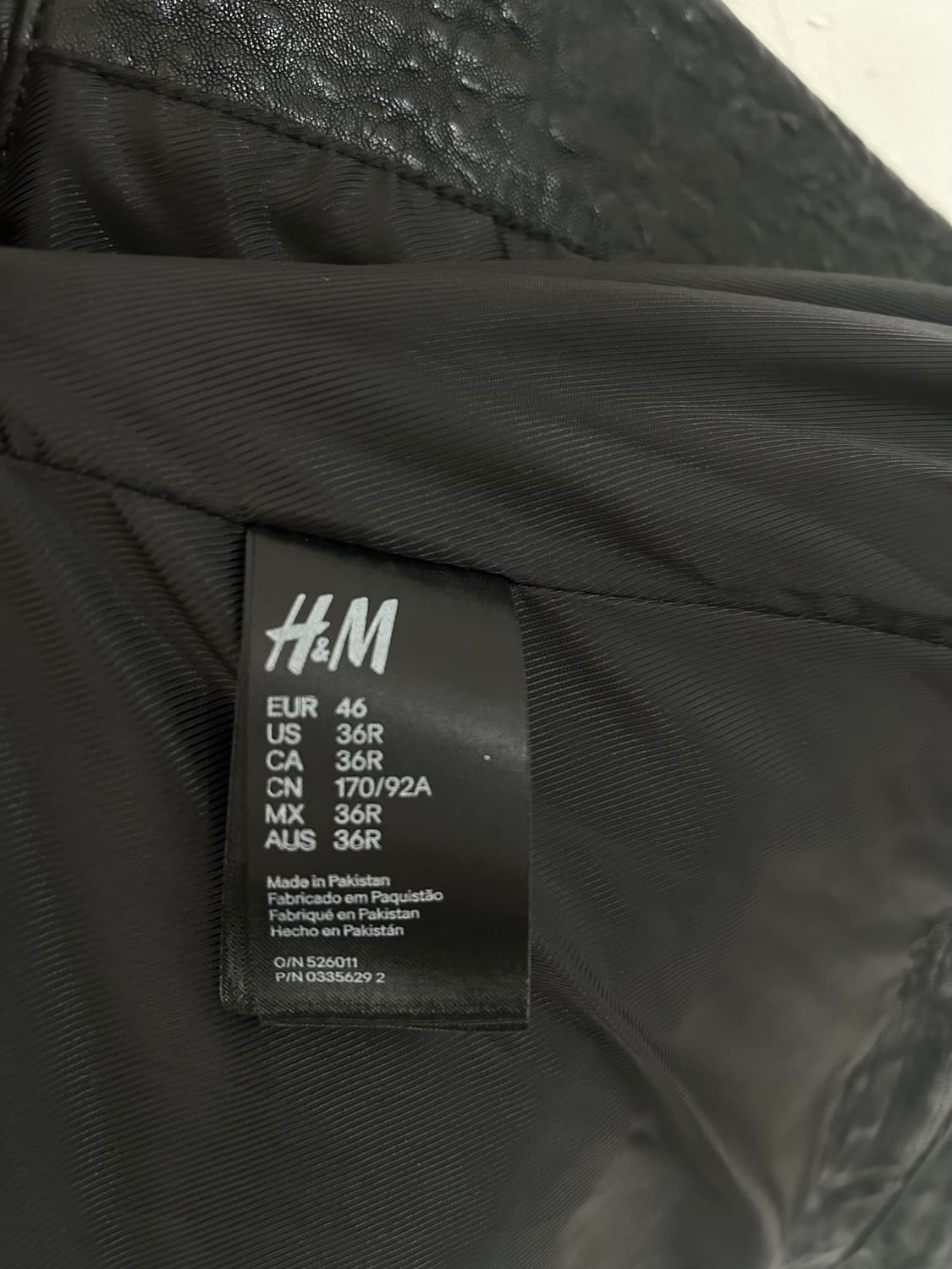 발망xH&M 20151AW 엘리게이터 레더 자켓 상품이미지9