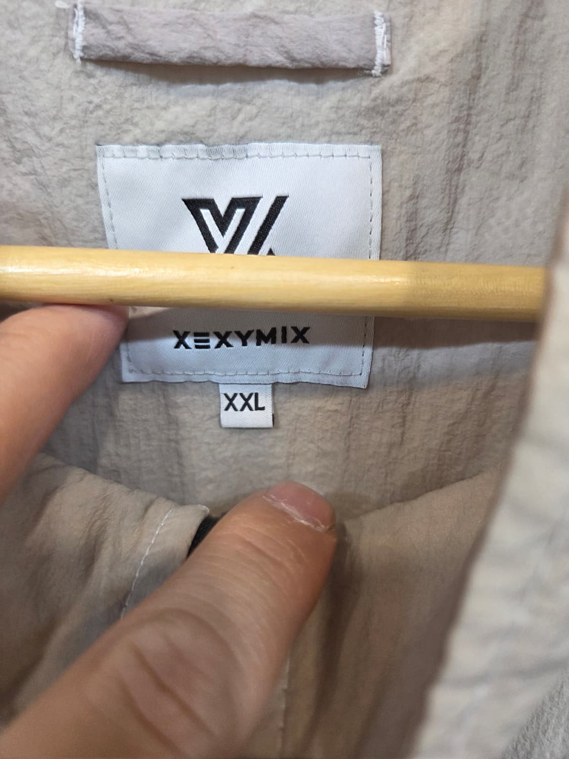 젝시믹스 컬러블록 윈드 경량 자켓 xxl 상품이미지3