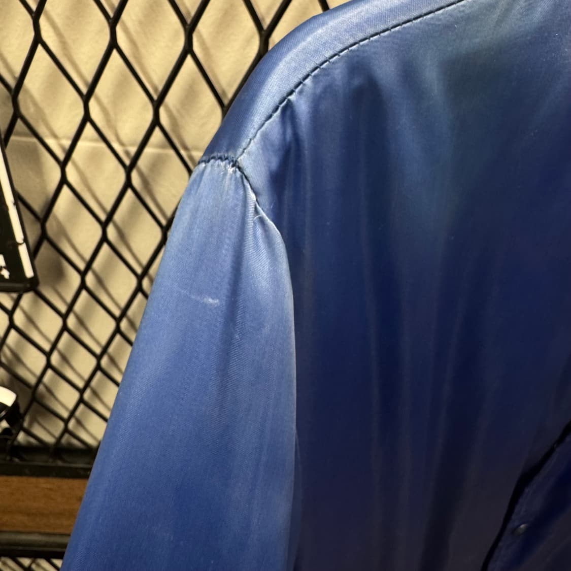 90s MLB 토론토 블루제이스 바시티자켓 전면 로고 포인트 블루 상품이미지7