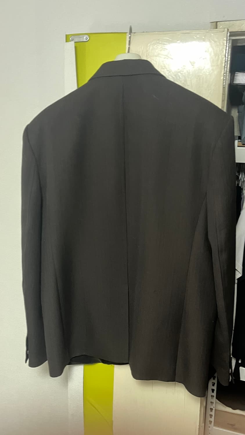 렉토 23 FW 빈티지 스트라이프 버진 울 블레이저 L 상품이미지3