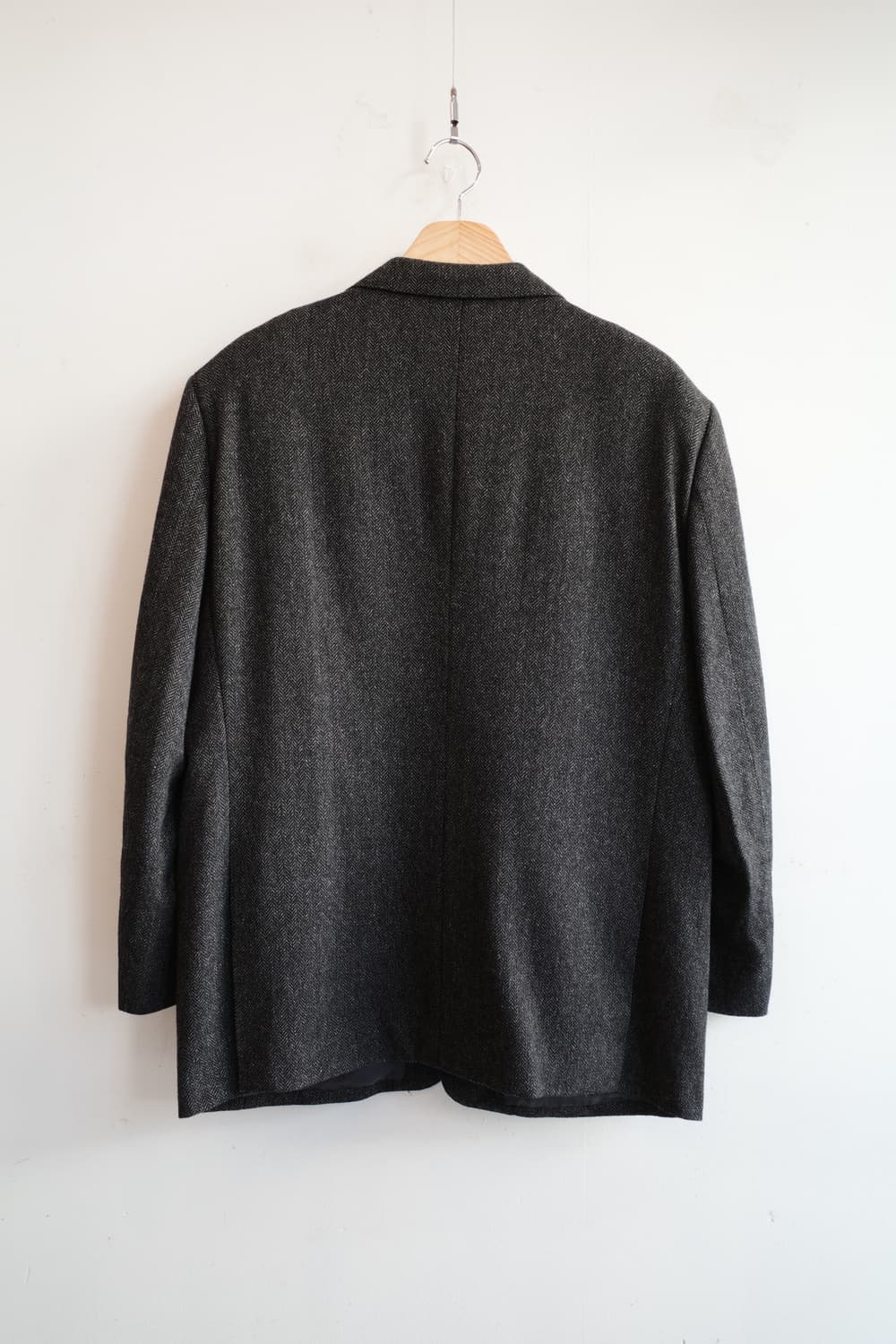 Japan brand 캐시미어100 헤링본 자켓 상품이미지6