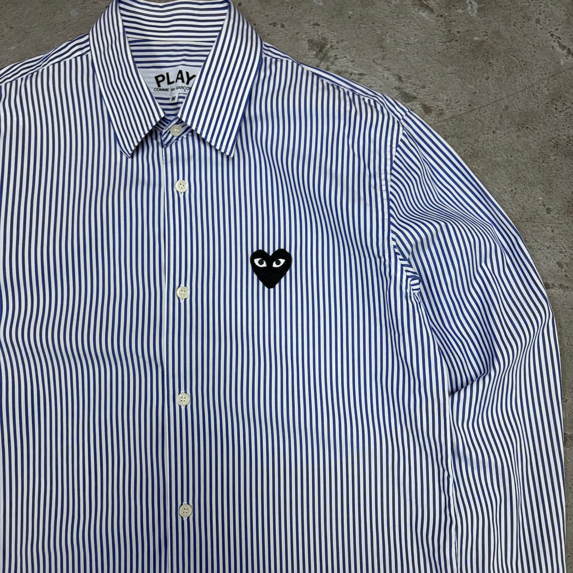 꼼데가르송 스트라이프 셔츠[2412] 상품이미지3