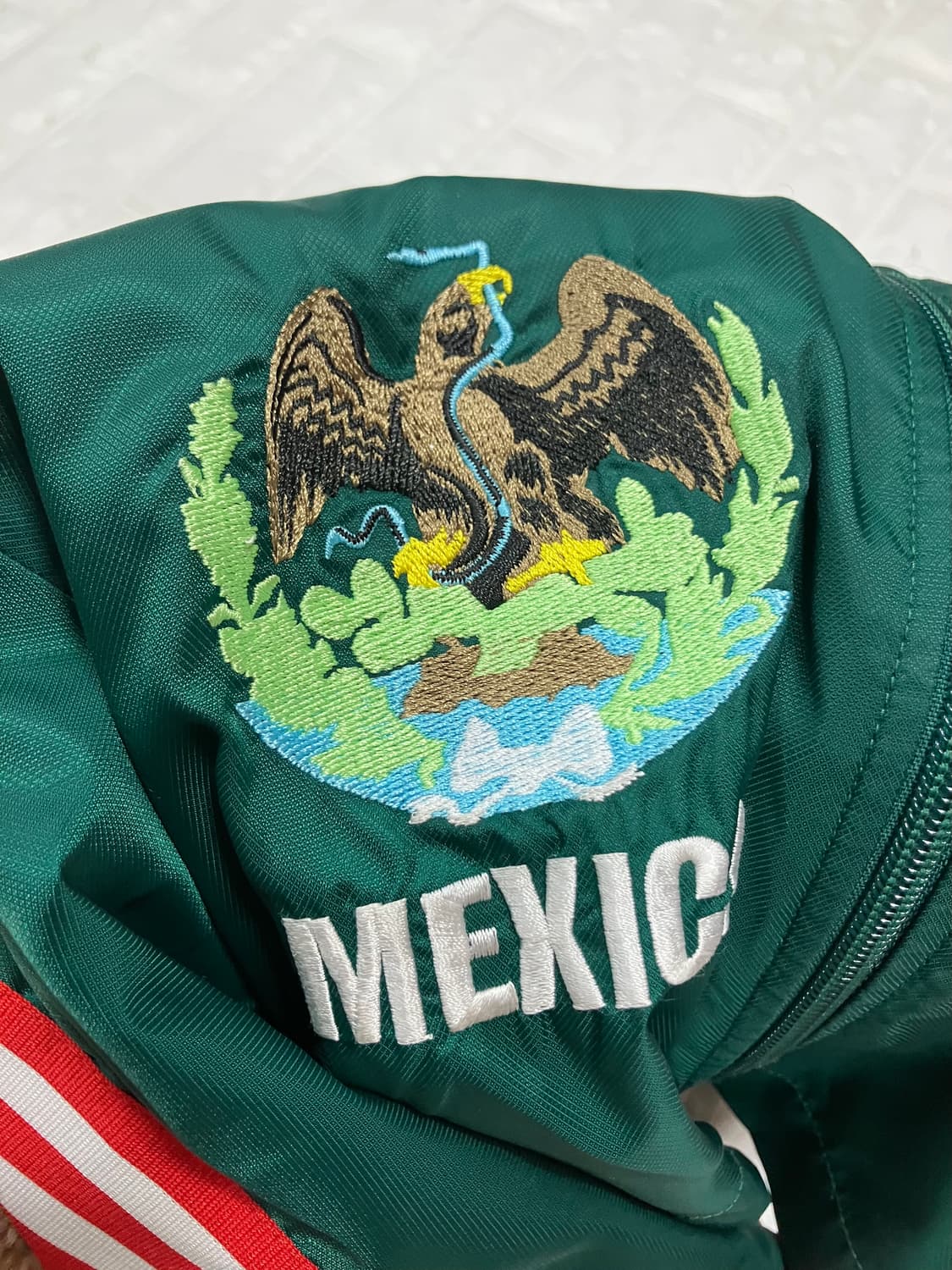 아디다스 멕시코 트랙 자켓 그린 90 상품이미지5