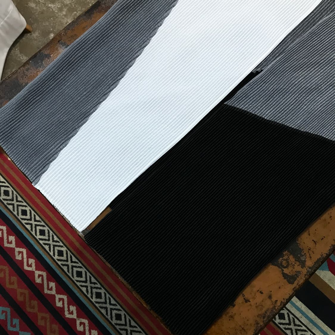 Japan 스피치오 컬러링 플리츠 롱 로브 가디건 여성 프리사이즈 상품이미지4