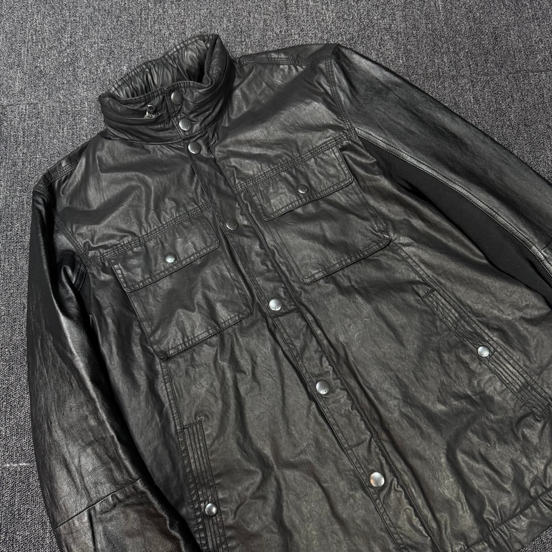 존 바바토스 런웨이 가죽 필드 자켓 상품이미지5