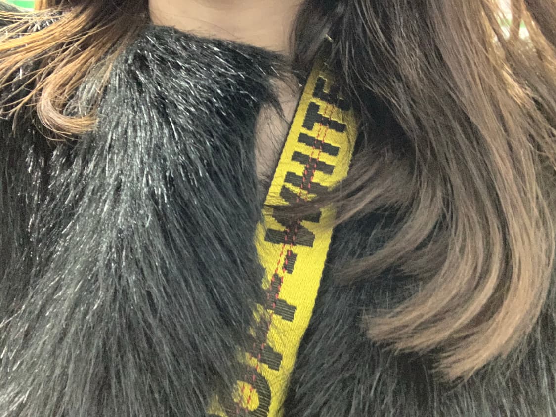 오프화이트 나일론 힙색 벨트백 상품이미지2