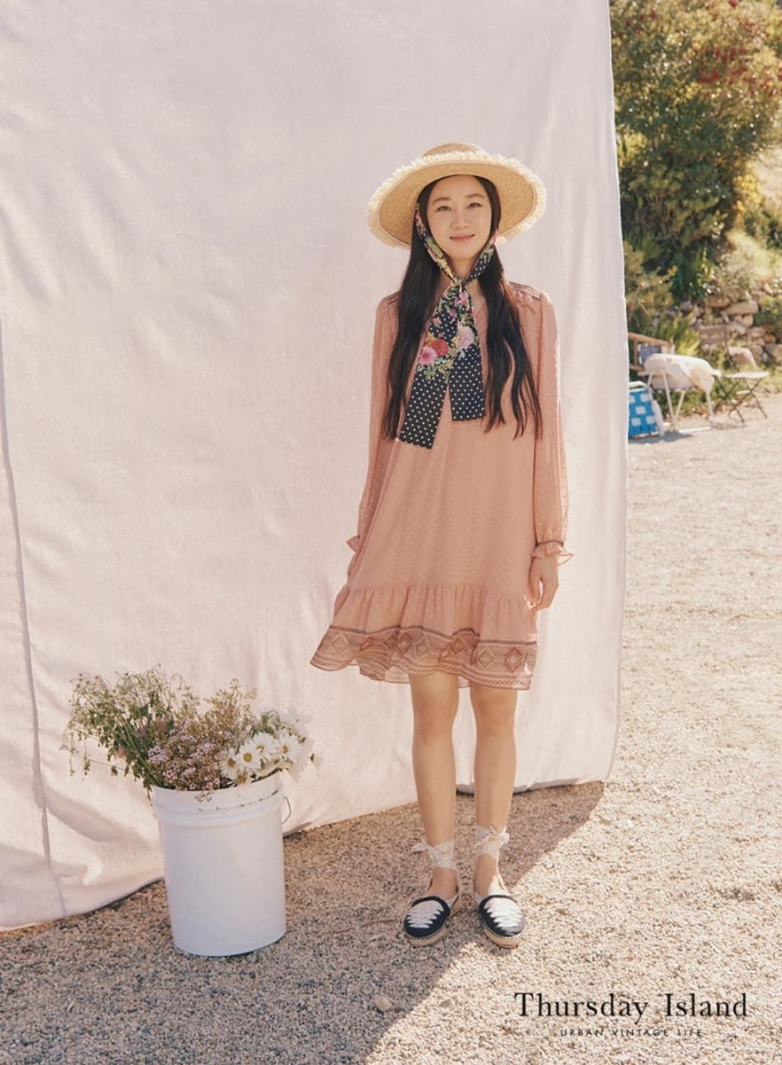 써스데이아일랜드 Thursday Island 미디쉬폰원피스 상품이미지3