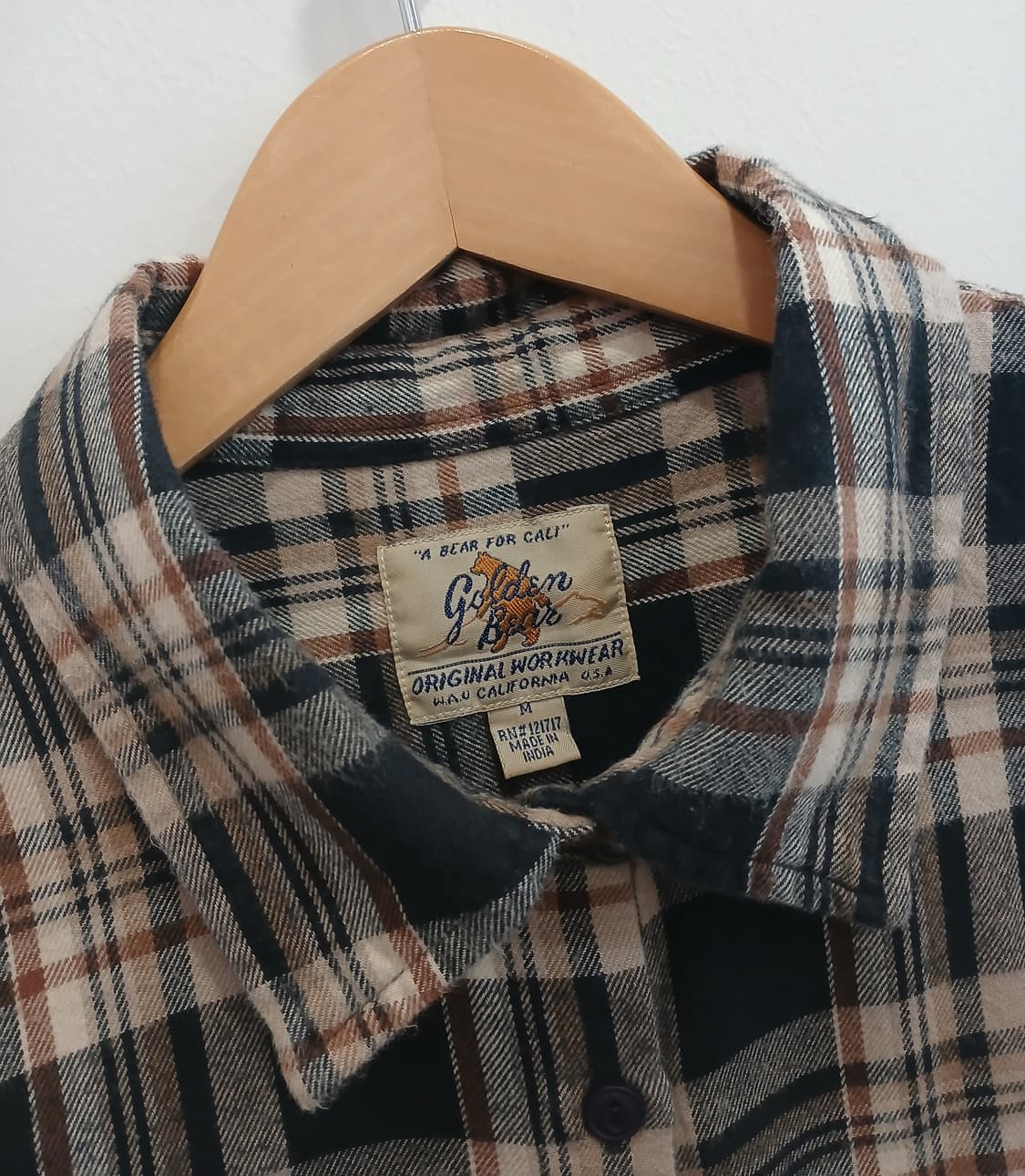 골든베어 모지체크셔츠 상품이미지4