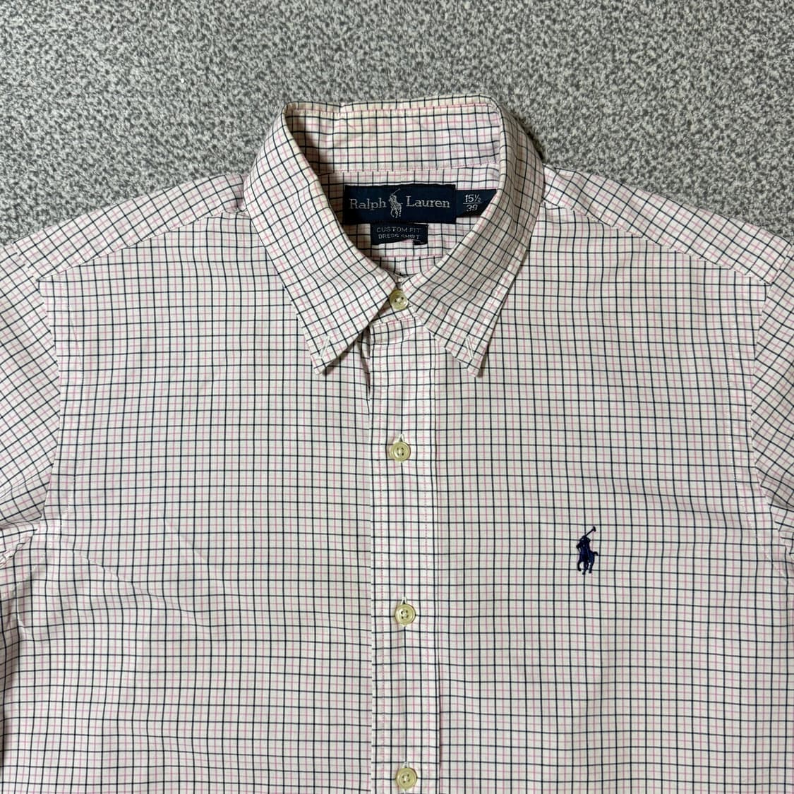 폴로 랄프로렌 커스텀핏 체크 셔츠 100 상품이미지2