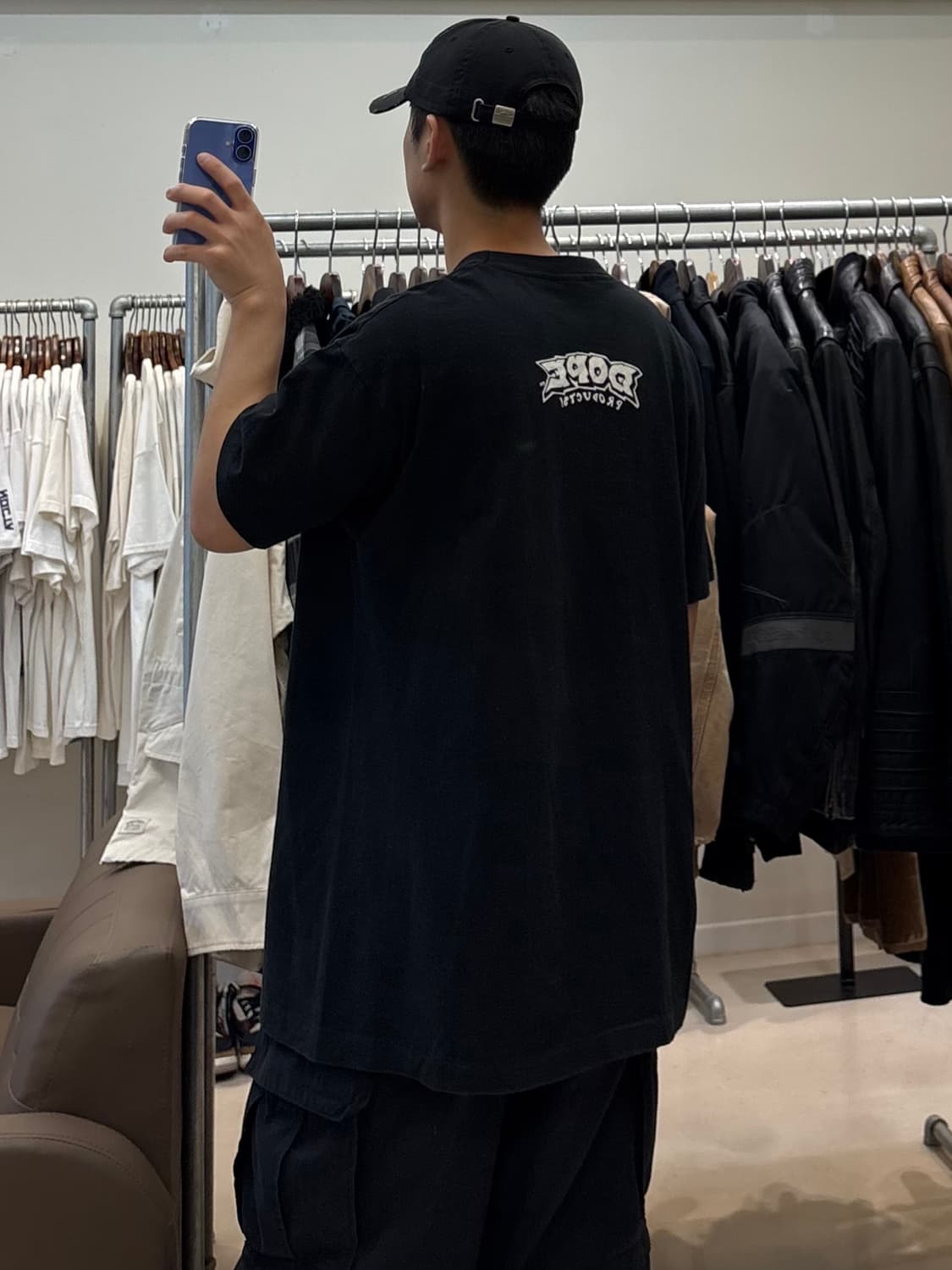 90s 프룻오브더룸 dope products 대마초 티셔츠 상품이미지9