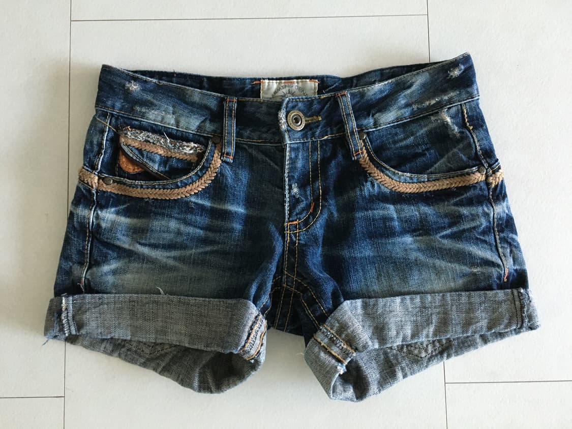 vintage denim shorts 상품이미지3