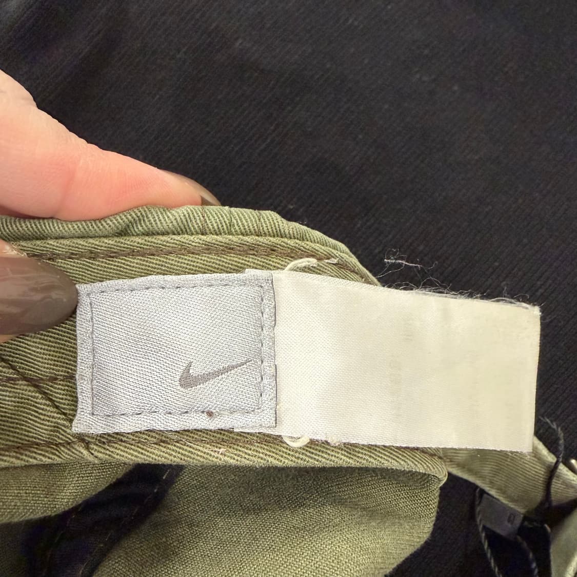 237. 나이키 올드스쿨 빈티지 카키캡 상품이미지4