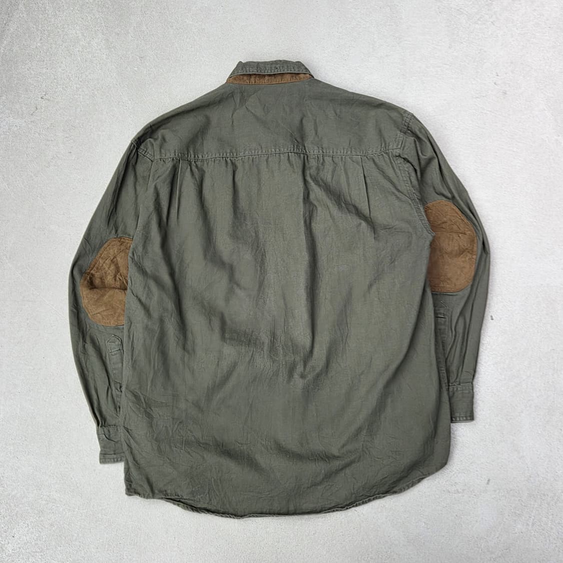 스웨이드패치 워크 헌팅셔츠 s09179 상품이미지2