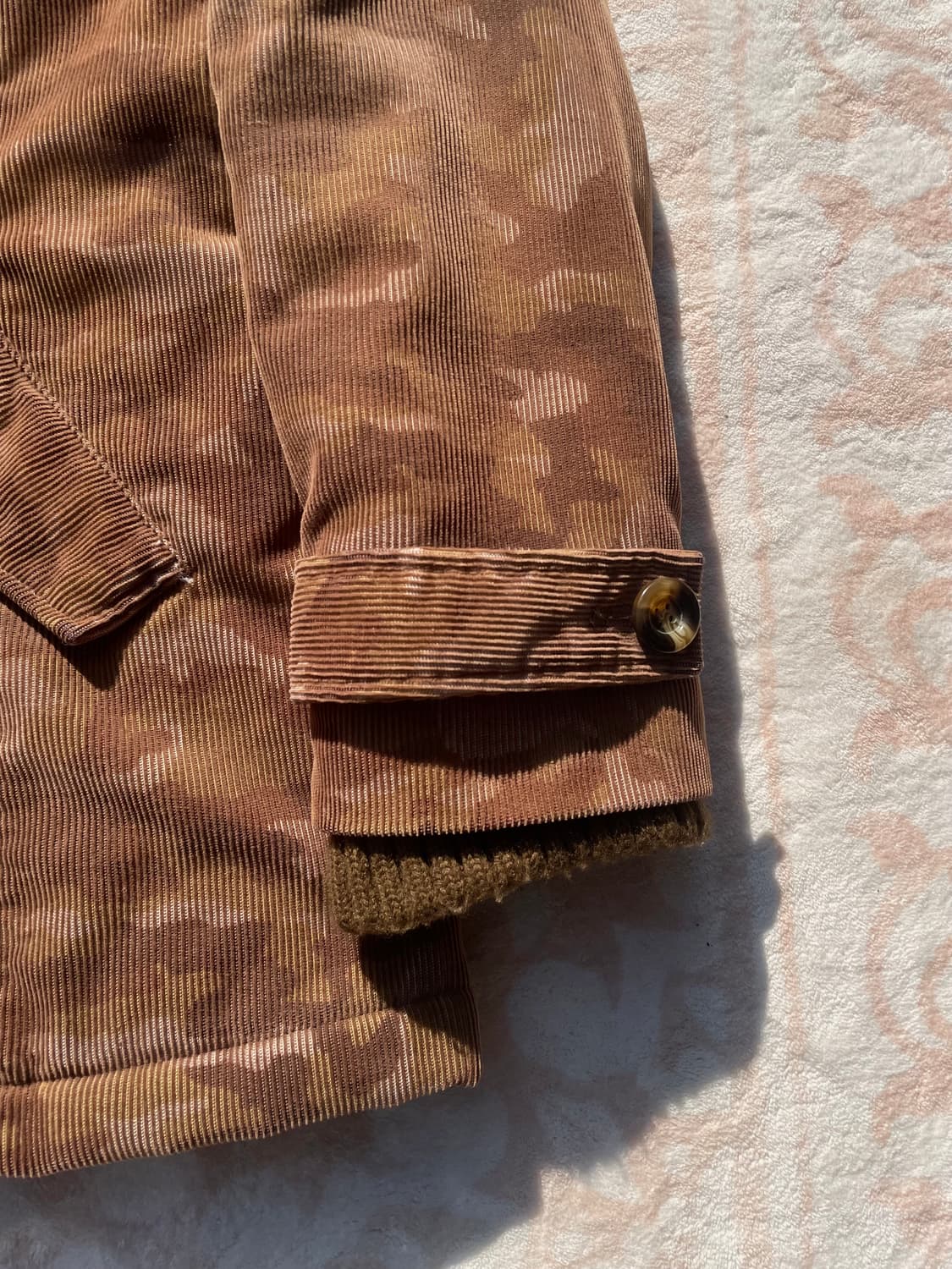 하와이안 코듀로이 브라운 카모 필드자켓 상품이미지5