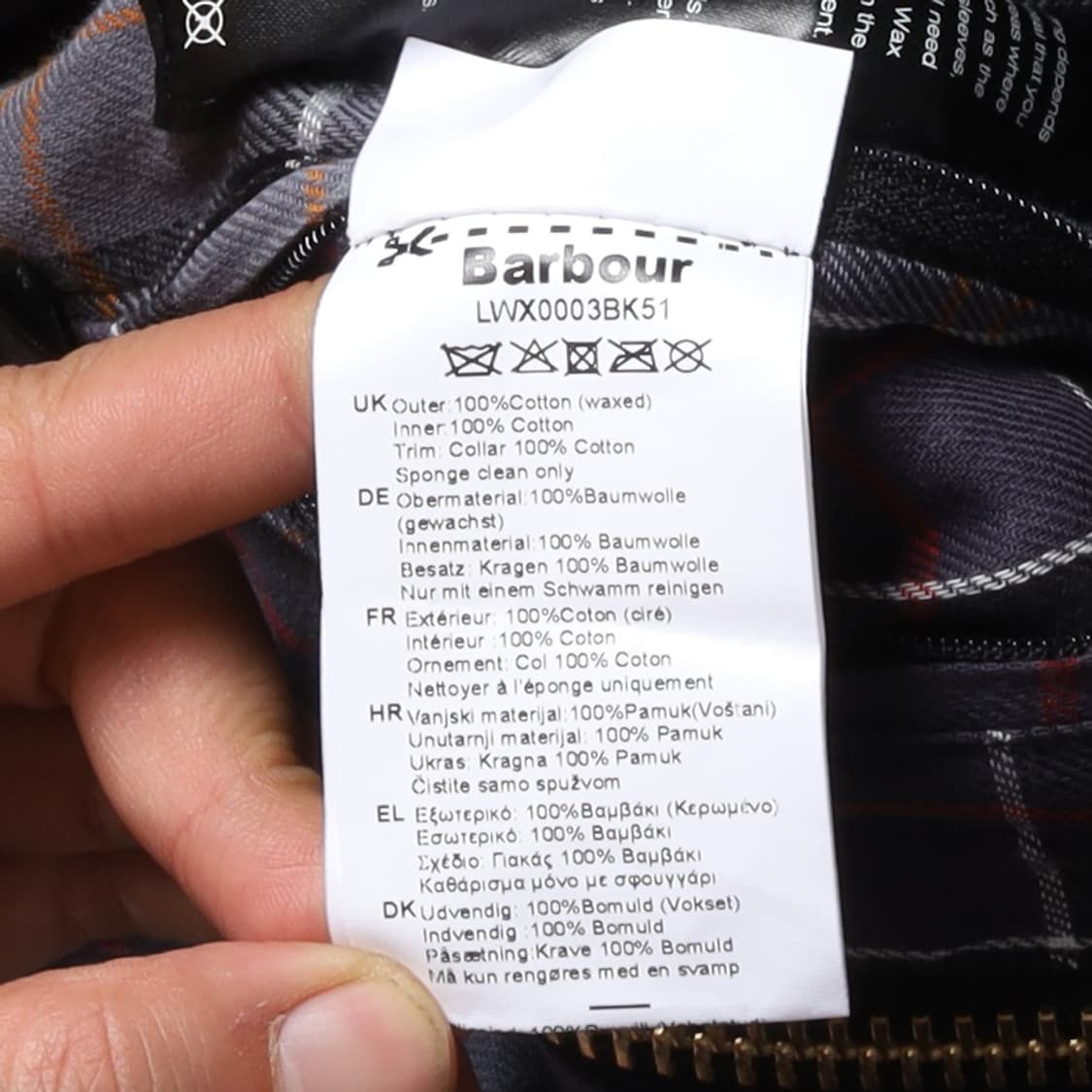 바버 Barbour International Jacket
 상품이미지10