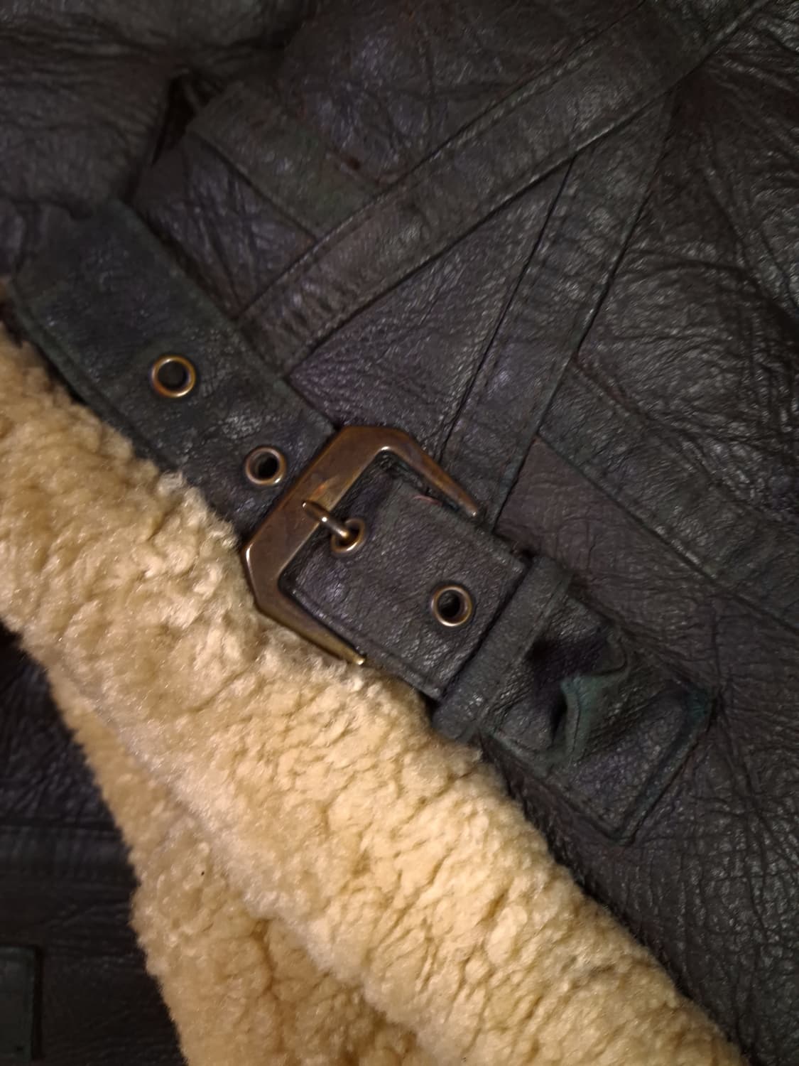 90's 빈티지 스투시 미공군 90's B-3 TYPE 항공무스탕 상품이미지6