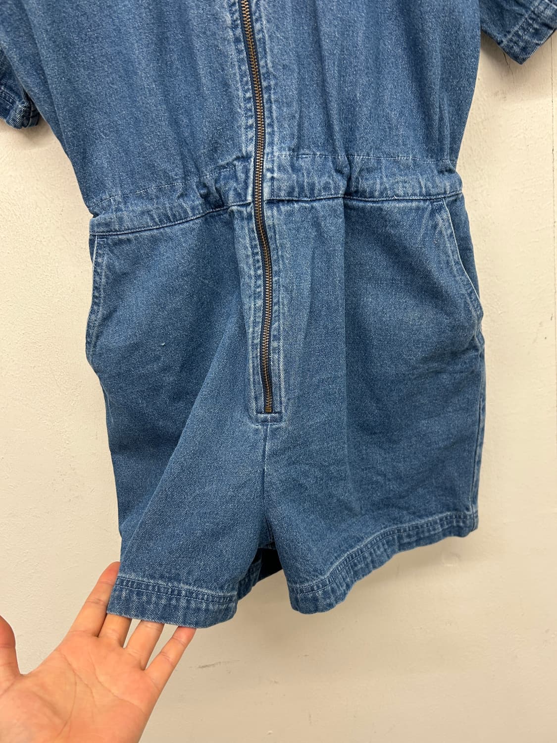 아디다스 데님 점프수트 상품이미지4