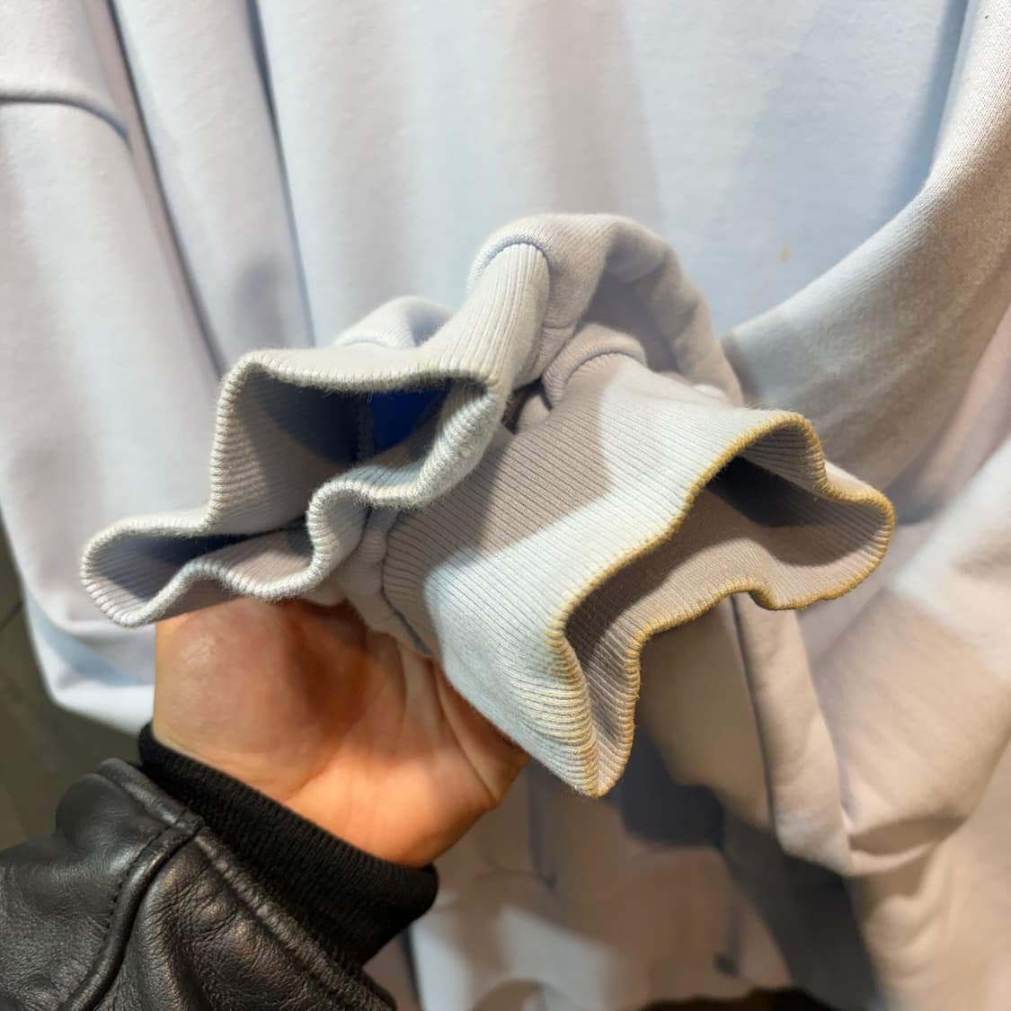 [L] JUUN J 준지 백프린팅 스웻 셔츠 상품이미지5