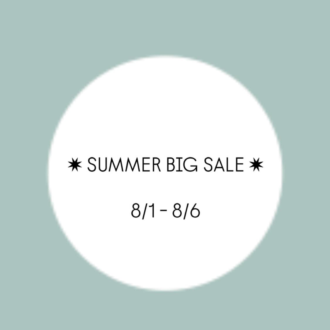 summer big sale 상품이미지1