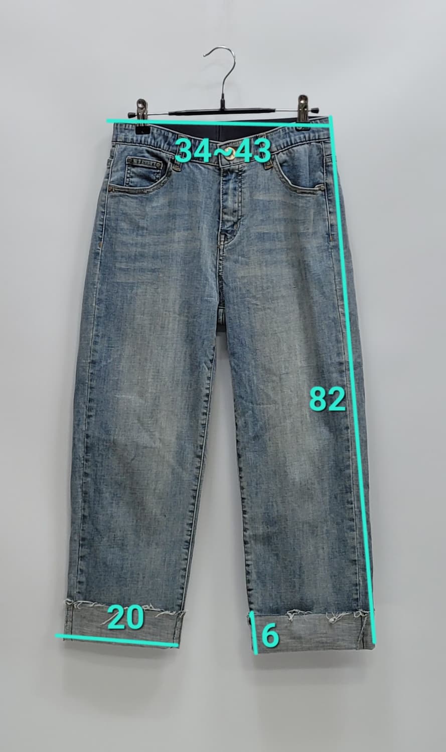 BENETTON 20SS 베네통 워싱 데님 팬츠 / 여 70-98
 상품이미지10