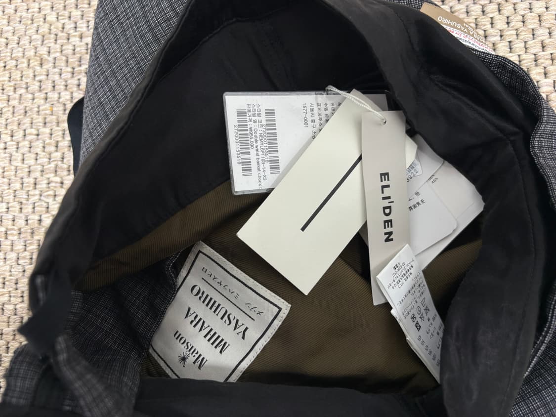 메종 미하라야스히로 더블웨이스트 팬츠 36 새제품 상품이미지3