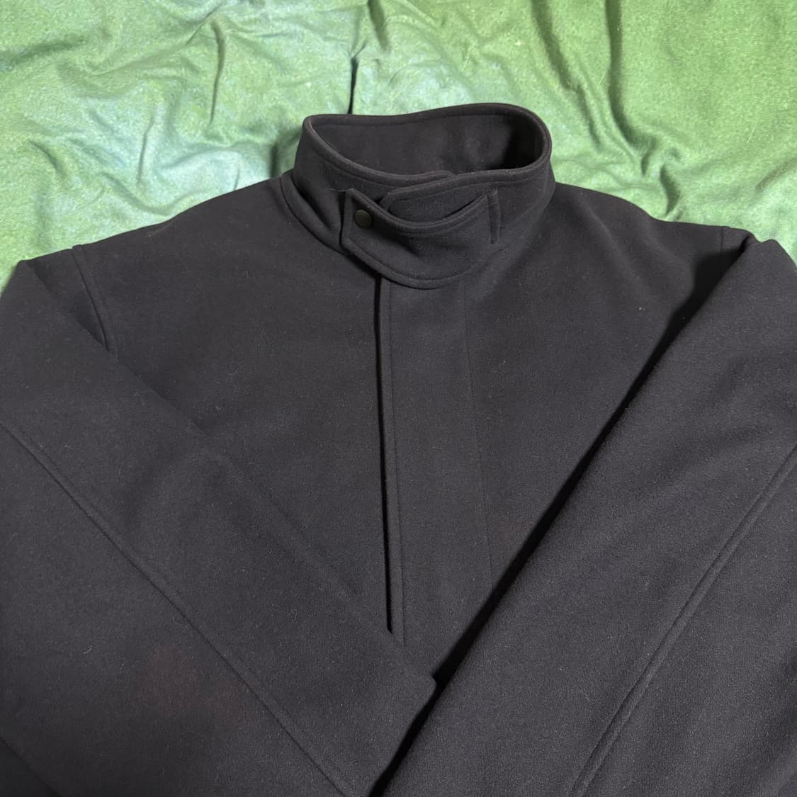 [3]코모리 펠튼 울 나일론 Zip 블루종 자켓 상품이미지7