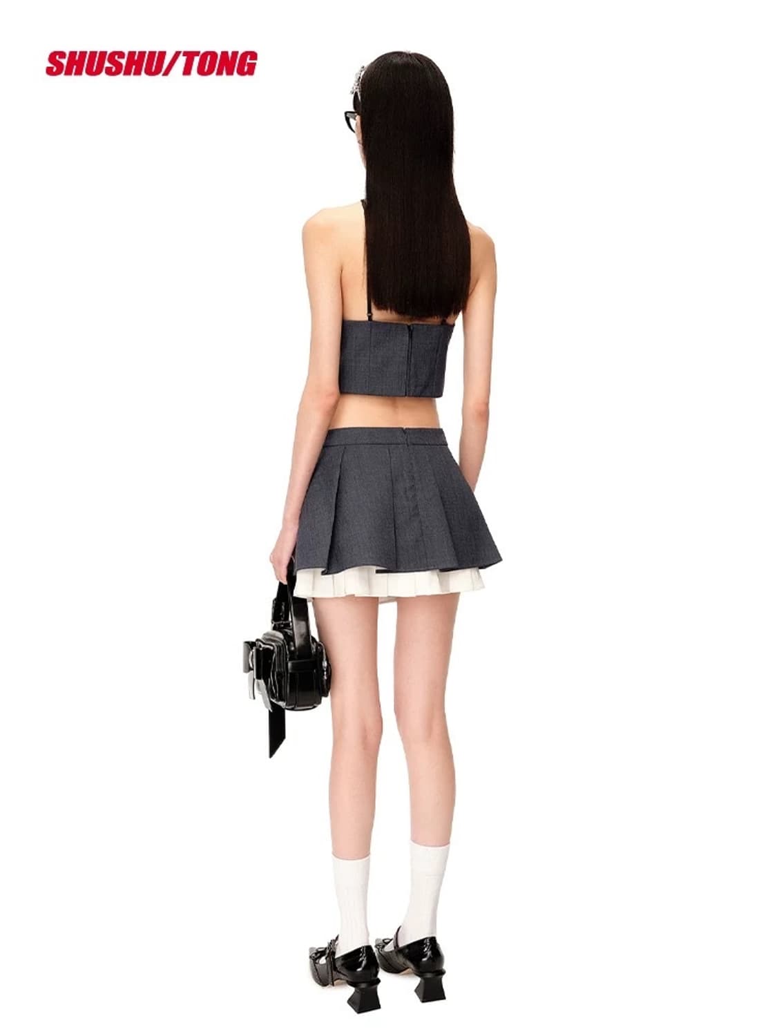 슈슈통 플리츠 스커트 상품이미지3