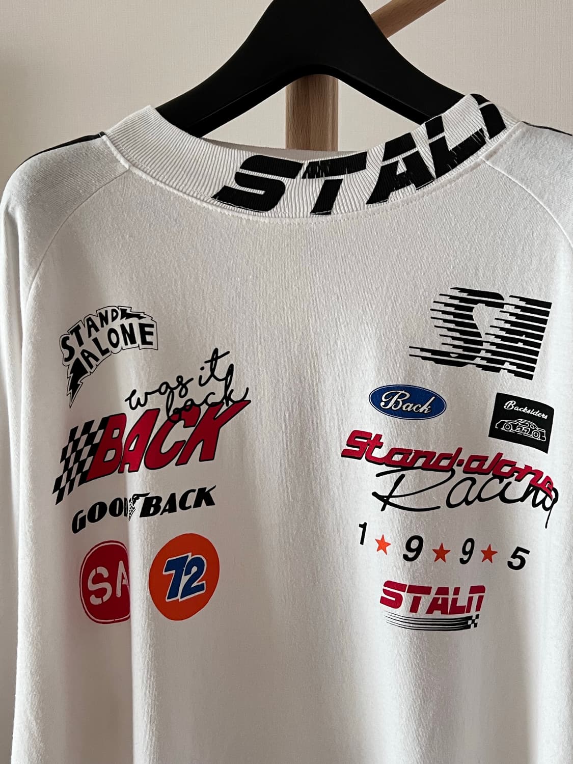 스탠드얼론 레이싱 티셔츠 롱슬리브 상품이미지2