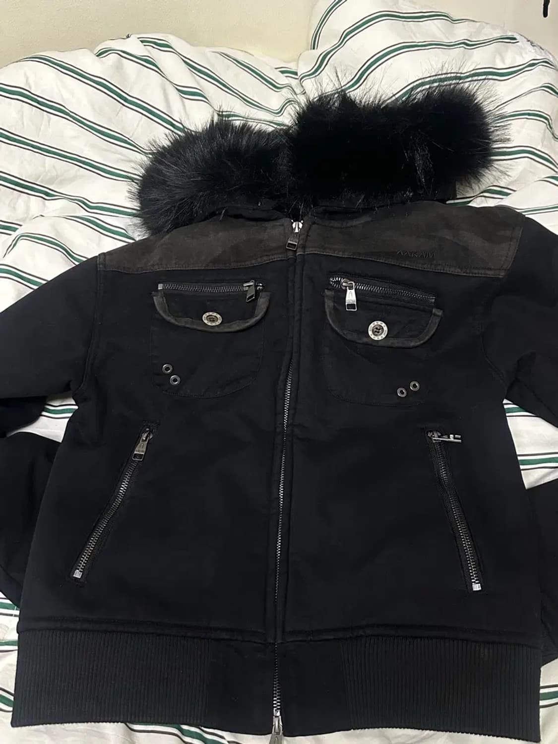 아캄 퍼 자켓 2 size 새상품 상품이미지2