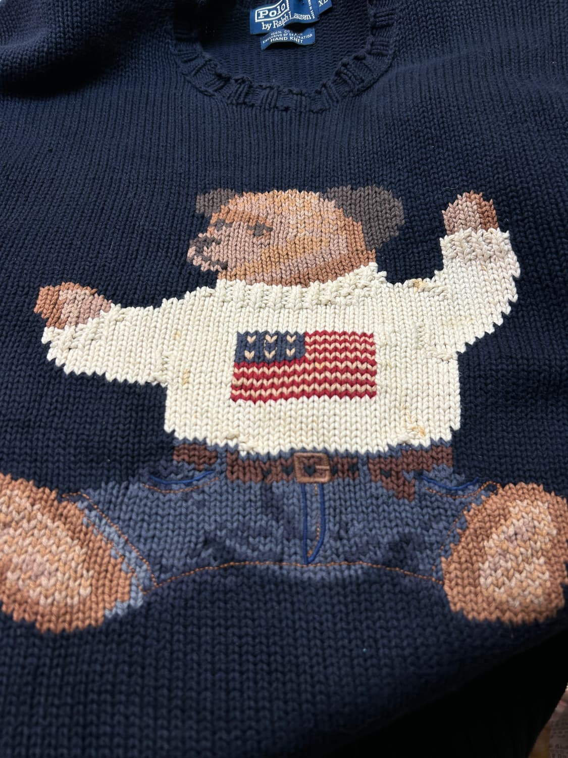 레어 폴로 랄프로렌 싯다운 코튼 니트 상품이미지4