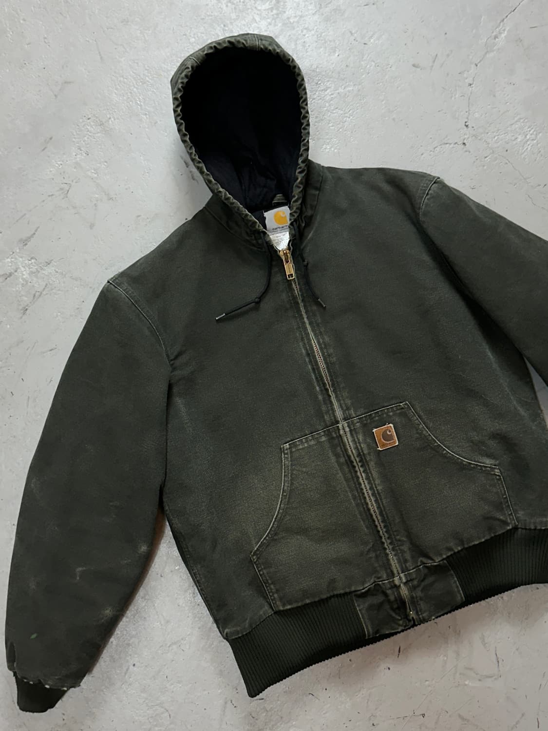 00's OG 칼하트 J130 액티브 자켓 칼하트 MOS 모스그린 상품이미지5