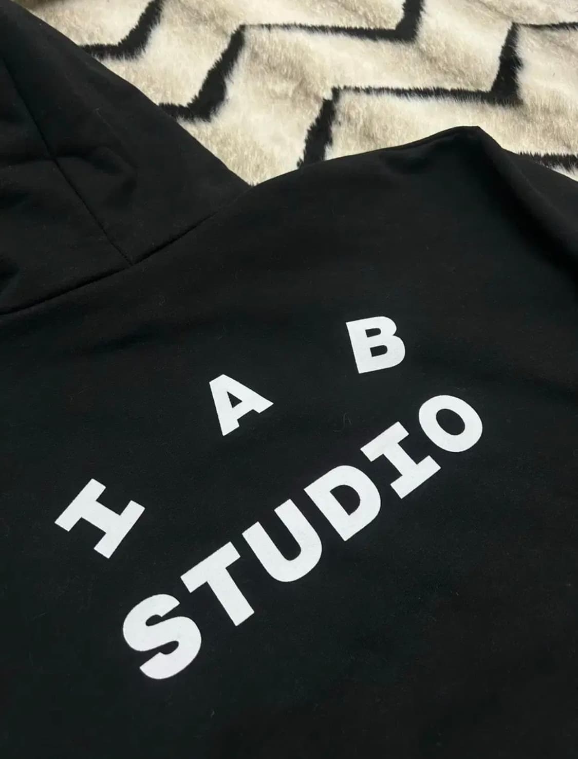 L ) 아이앱 후드 블랙 상품이미지1