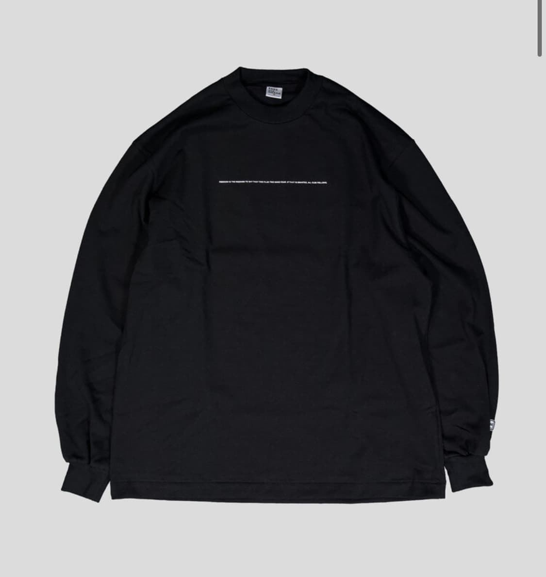 엔즈앤드민즈 ends and means L/S TEE L사이즈 상품이미지3