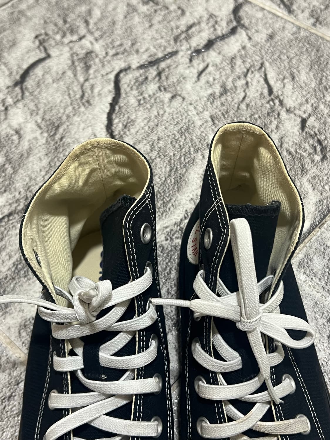 (245) 컨버스 척테일러 올스타 블랙 하이 상품이미지5