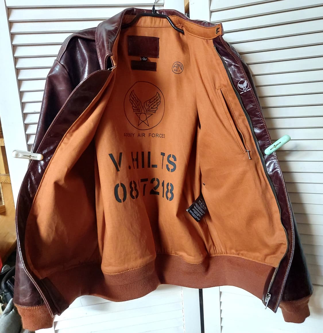 알리발 A-2 말가죽자켓 L 상품이미지1