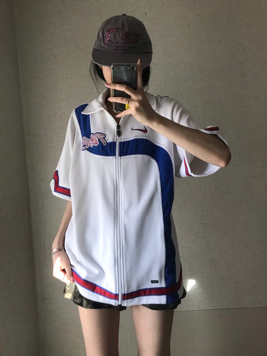 나이키 올드스쿨 오버핏 반팔 져지 상품이미지4