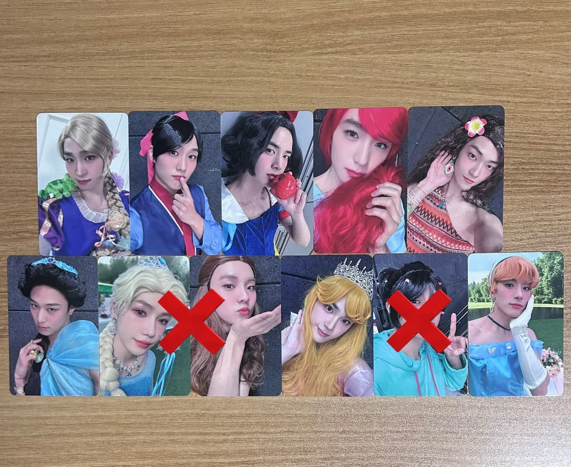 더보이즈 현재 포카 앨범 비온킹 킹덤 응원봉 디즈니공주 상품이미지2