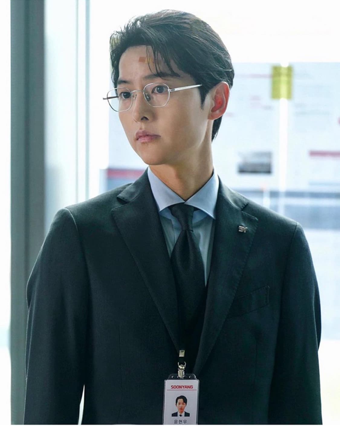 니시데 카즈오 송중기 티타늄 안경 상품이미지2