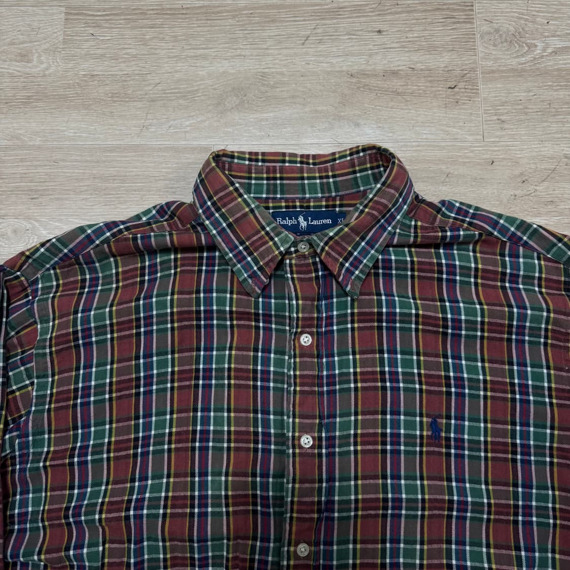 폴로 랄프로렌 스몰포니 체크셔츠 남방 상품이미지2