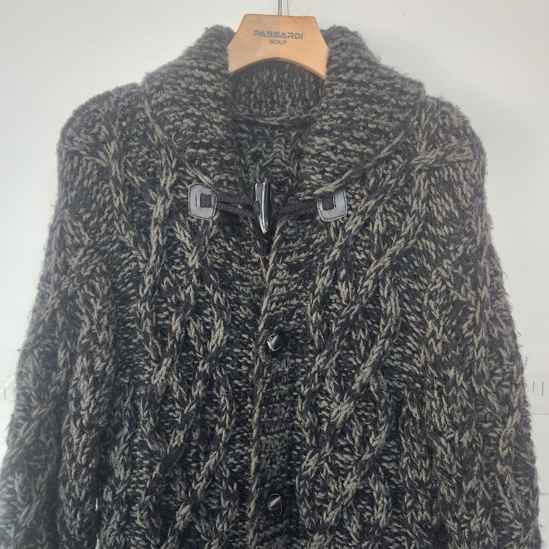 디젤 꽈배기 니트 가디건 상품이미지2