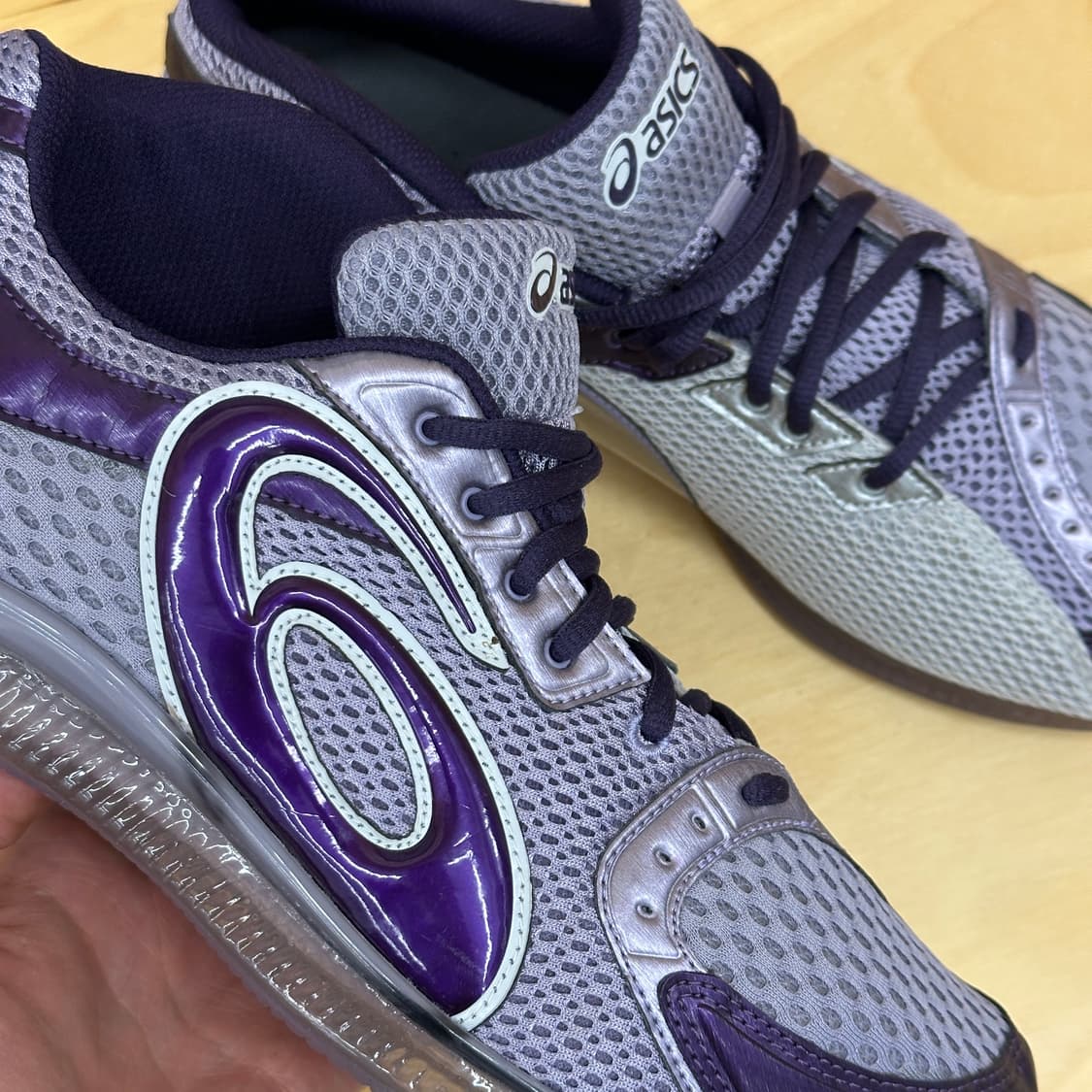 [290/Sample] 키코 코스타디노브 아식스 젤 소켓 인피니티 퍼플 상품이미지2