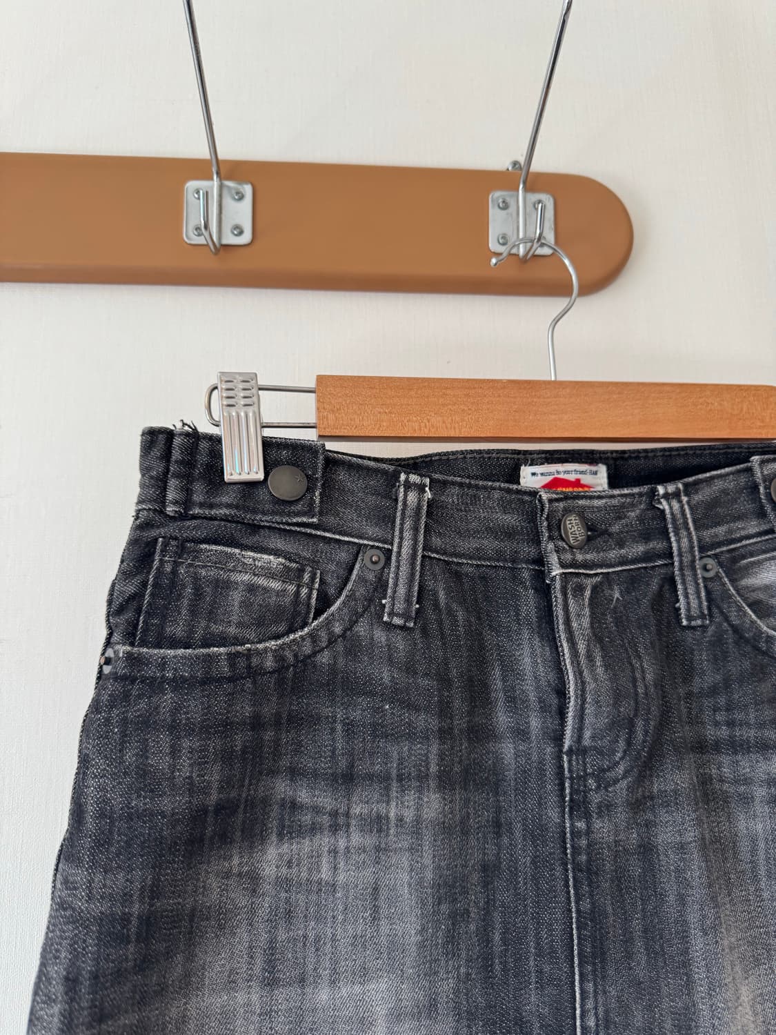 데님 미니 스커트 상품이미지2