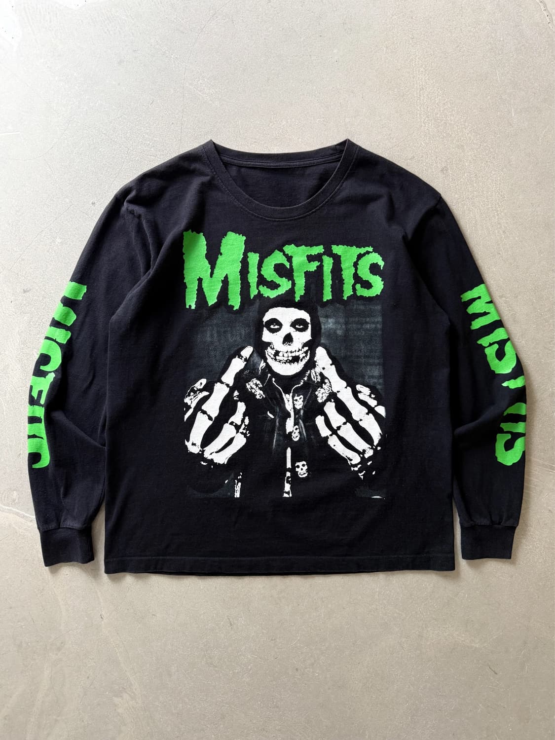 Vintage MISFITS Fiend Skull Long Sleeve 상품이미지1