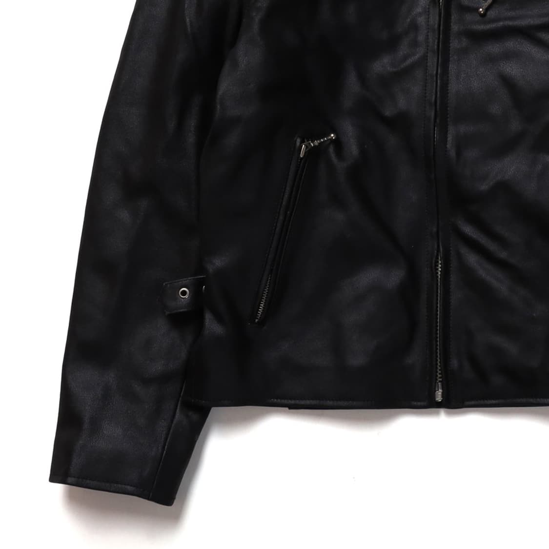ONTIME Leather Rider Jacket 

 상품이미지4