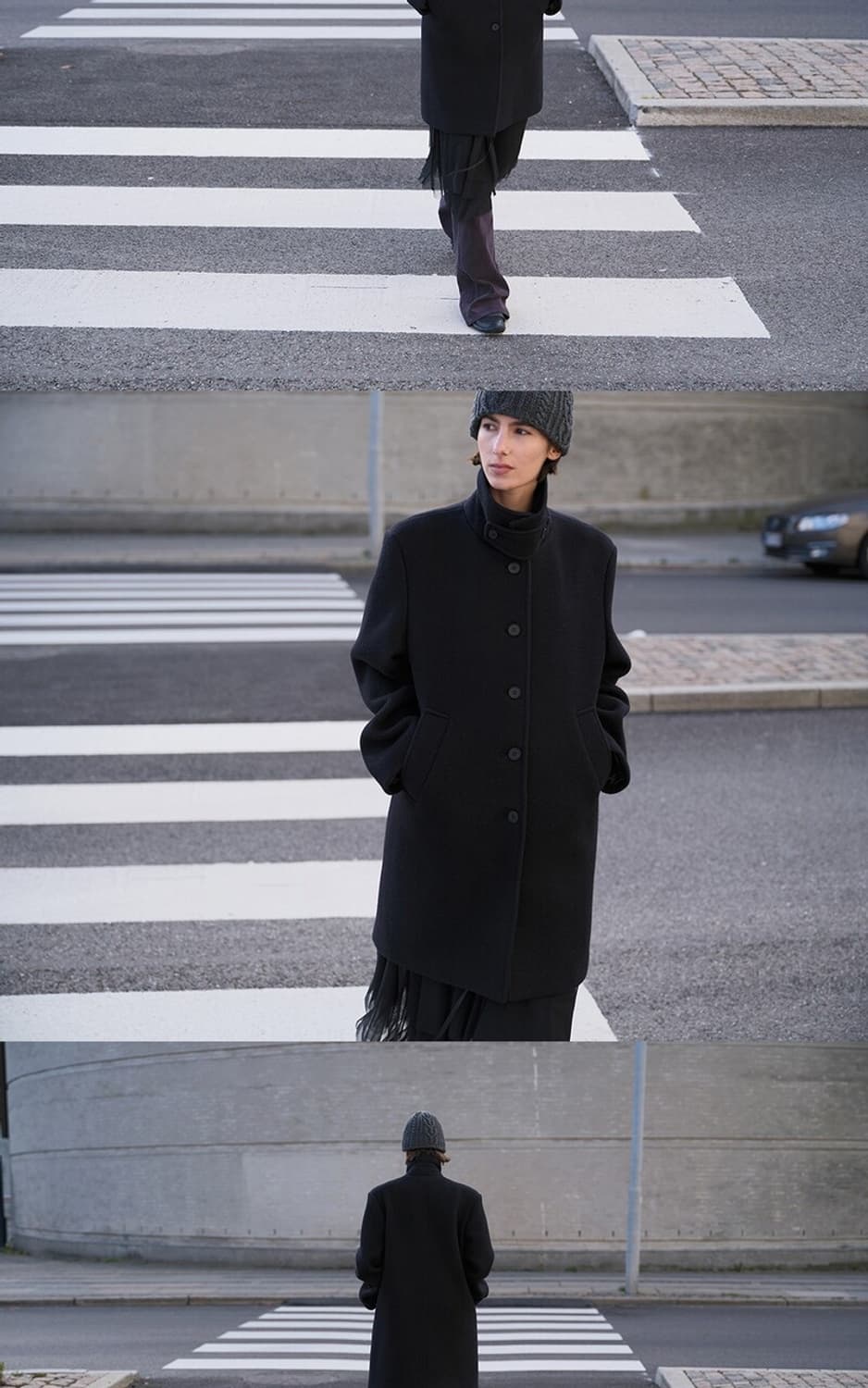 OVERSIZED SINGLE COAT (DARK NAVY) 상품이미지6