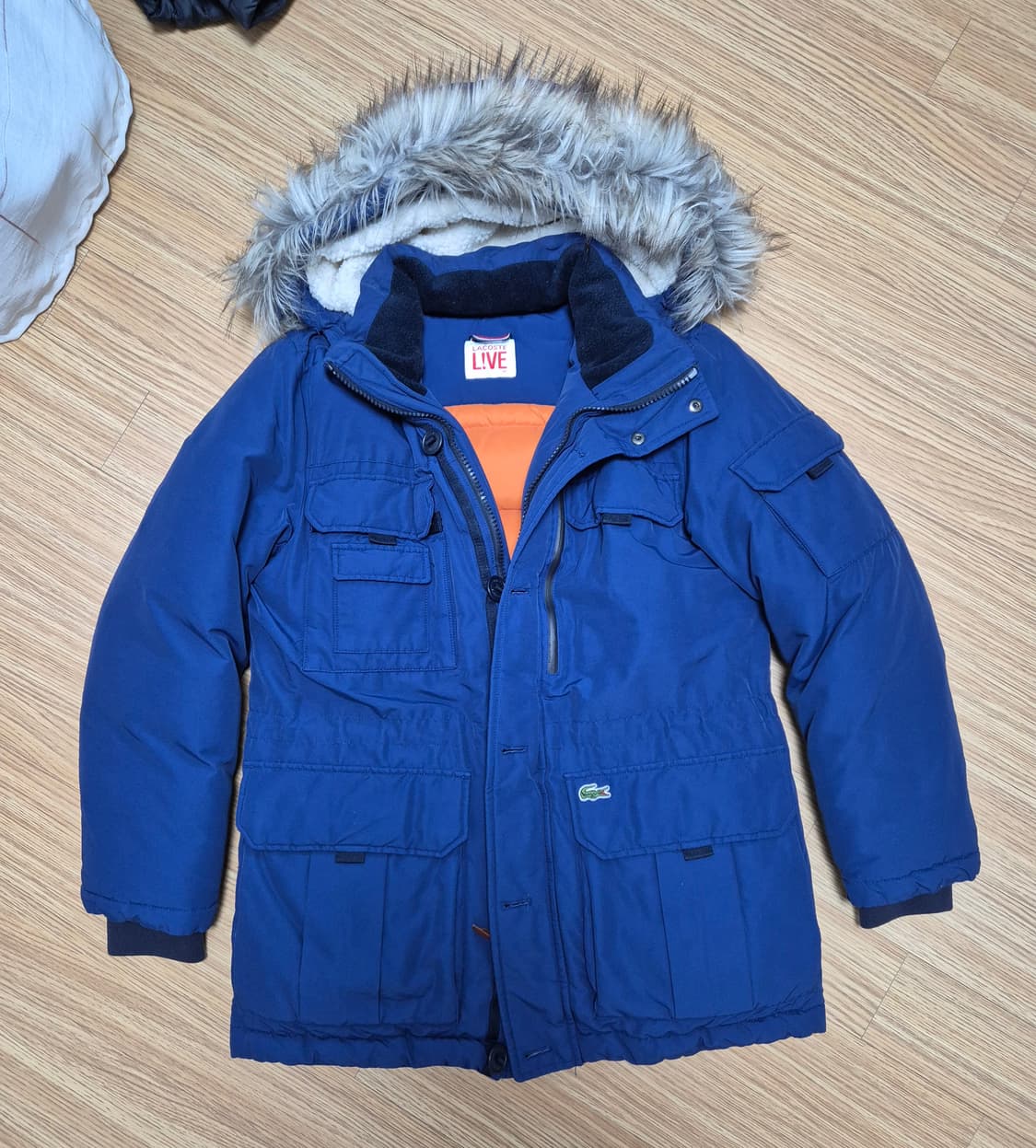 국내 정품 라코스테 오리털 패딩 48사이즈 상품이미지1