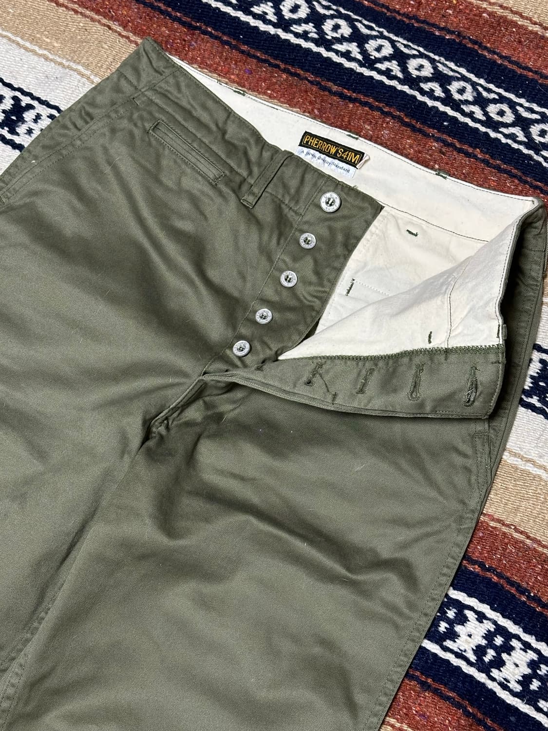 [페로우즈] •P41M M-41 Chino Trousers 상품이미지3