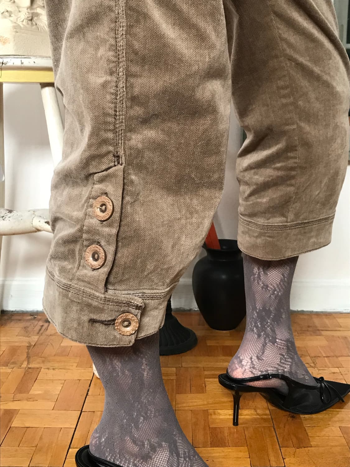 vintage corduroy button pants (29inch) 상품이미지8