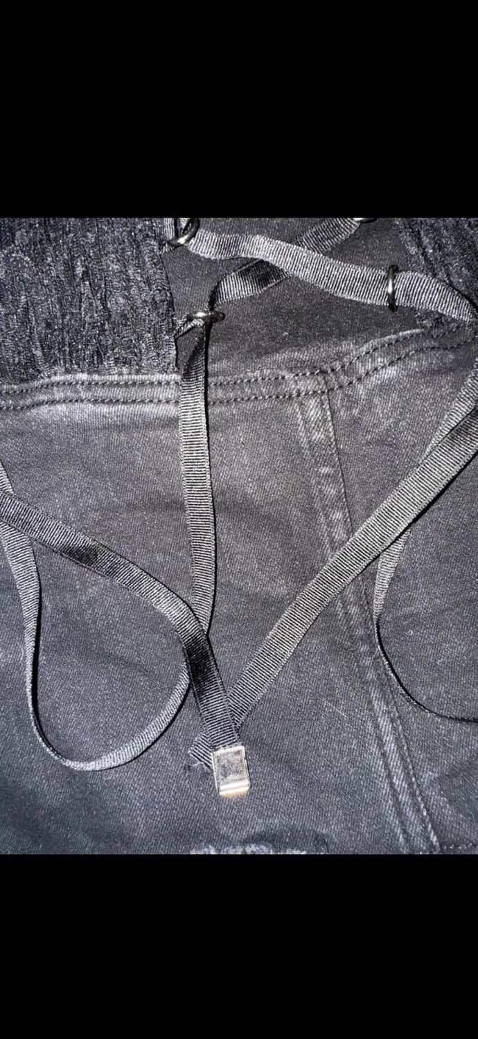 오도어 Letto 로우라이즈 미니스커트 블랙 1 상품이미지3