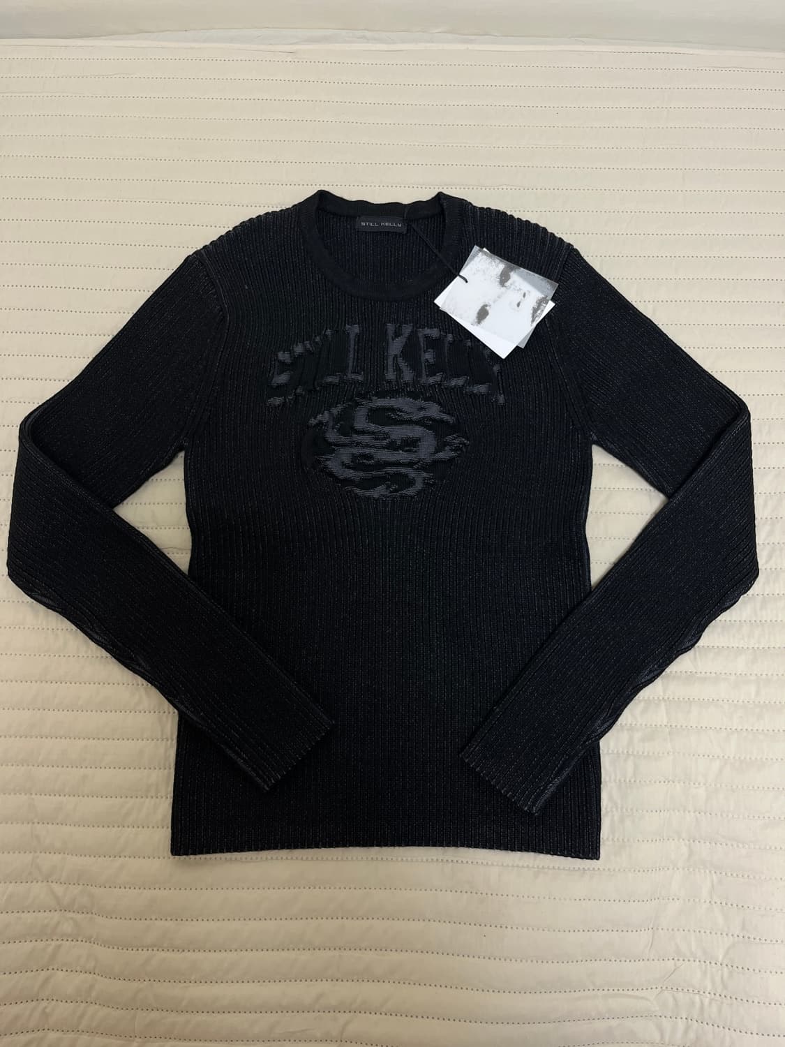 [L] still kelly 스틸 켈리 드래곤 니트  크루넥 풀오버 상품이미지5